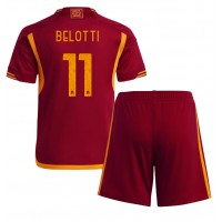 Dětský Fotbalový dres AS Roma Andrea Belotti #11 2023-24 Domácí Krátký Rukáv (+ trenýrky)